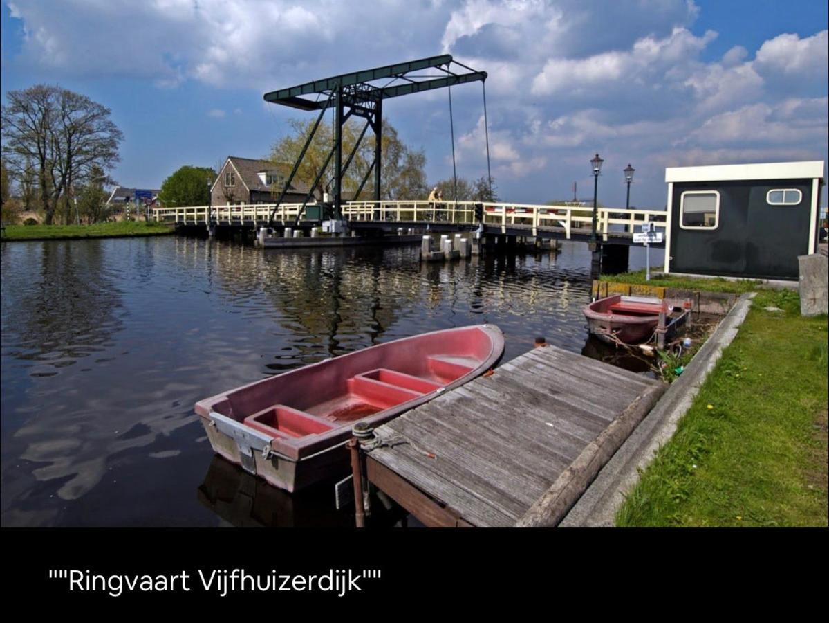 Wellness Bungalow With Jacuzzi &Sauna&Private Garden Near Amsterdam Vijfhuizen Exterior photo